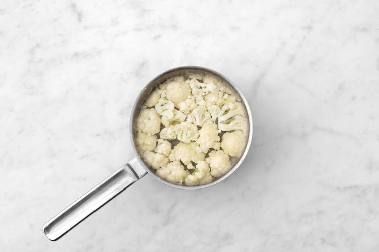 Cook cauliflower