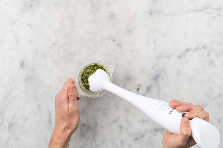 Pesto zubereiten