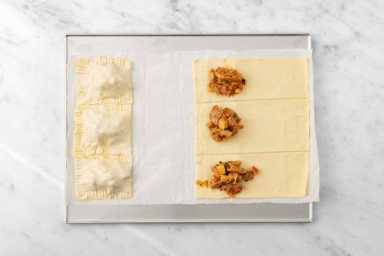 Préparer les feuilletés