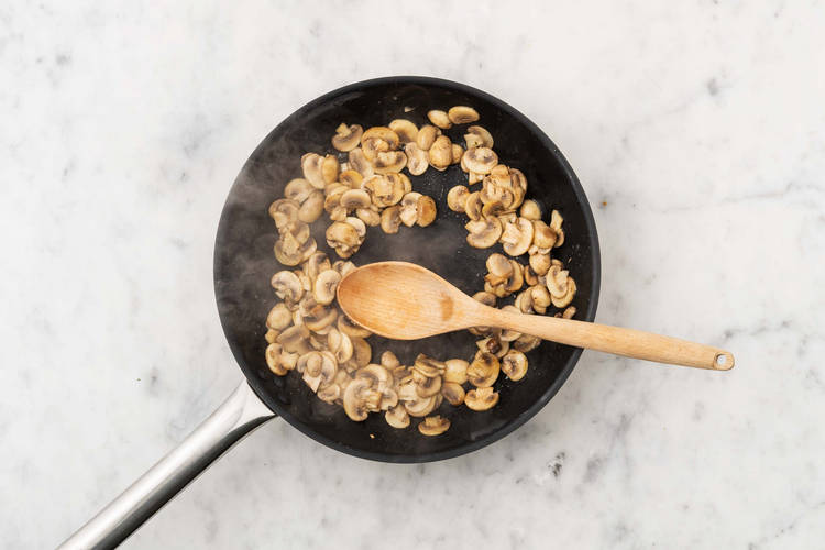 Cuire les champignons