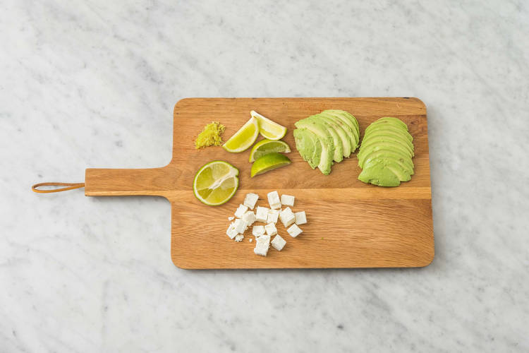 Préparer les garnitures