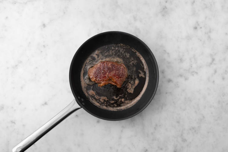 Cuire le steak