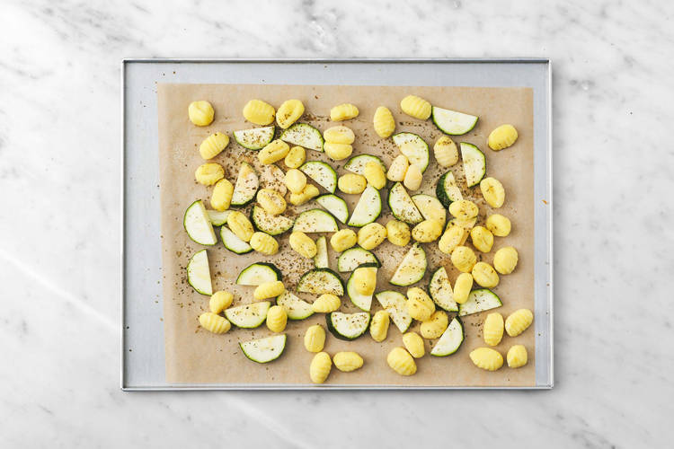 Ovnsbak squash og gnocchi