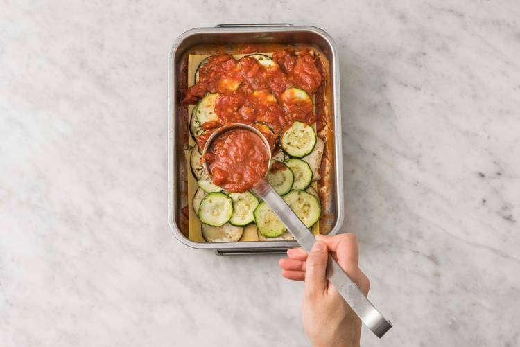 Préparer la lasagne
