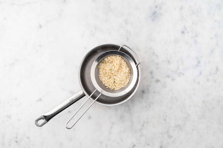 Cuire le couscous perlé