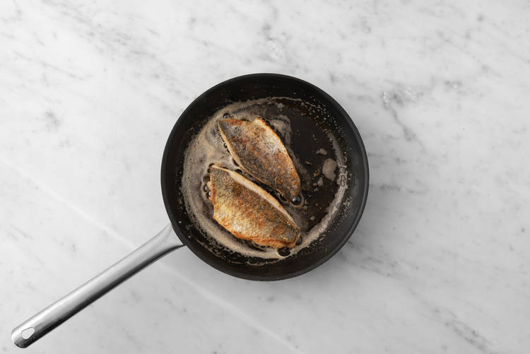 Cuire le filet de merlu