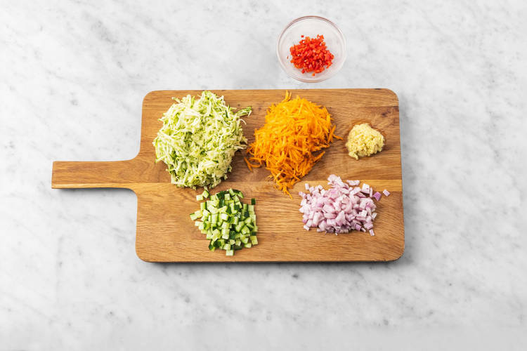 Förbered grönsaker