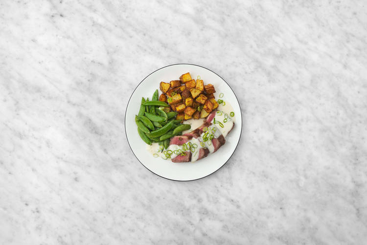 Terminer la sauce et servir