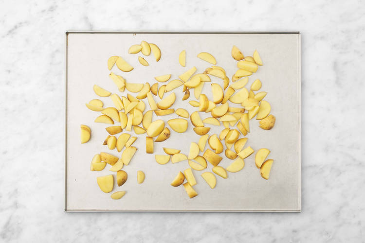 Préparer et cuire les pommes de terre