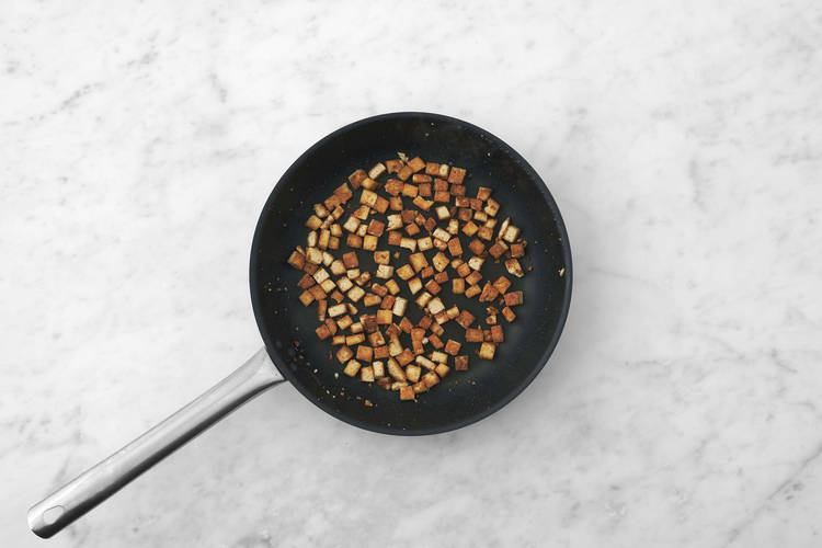 Sear tofu