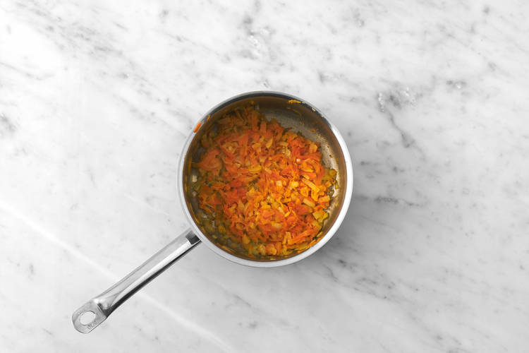 Steg løg og gulerod