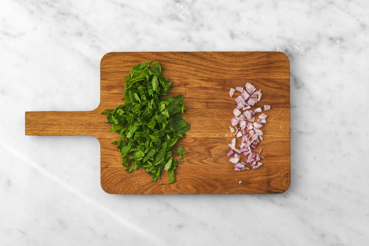 Prep and cook shrimp