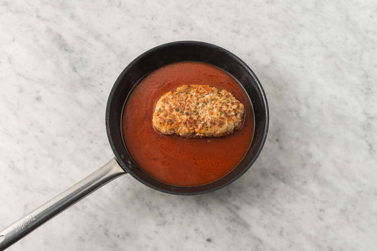 Avviare la cottura del polpettone