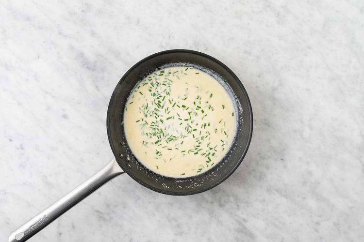 Creamy Chive Sauce Time