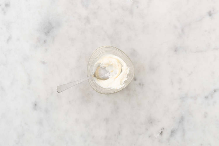 Mix the Garlic Mayo