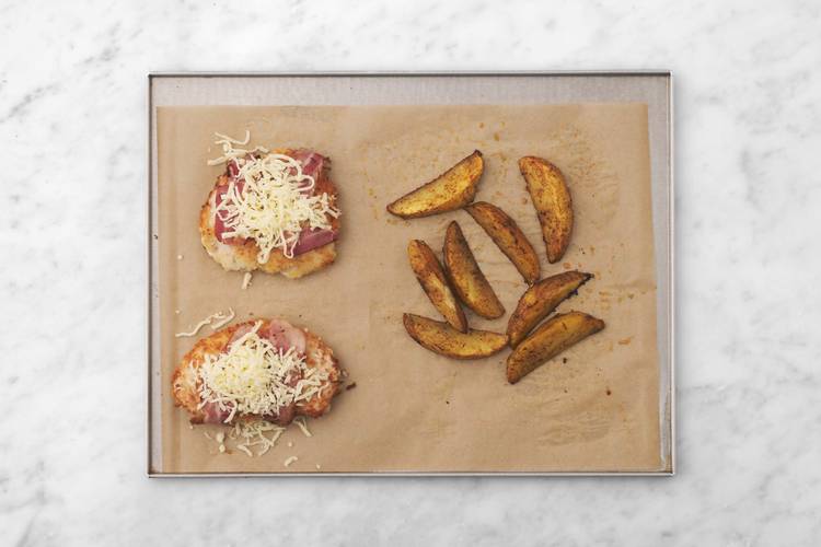 Cordon bleu fertigstellen