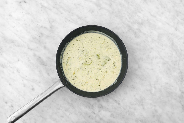Préparer la sauce
