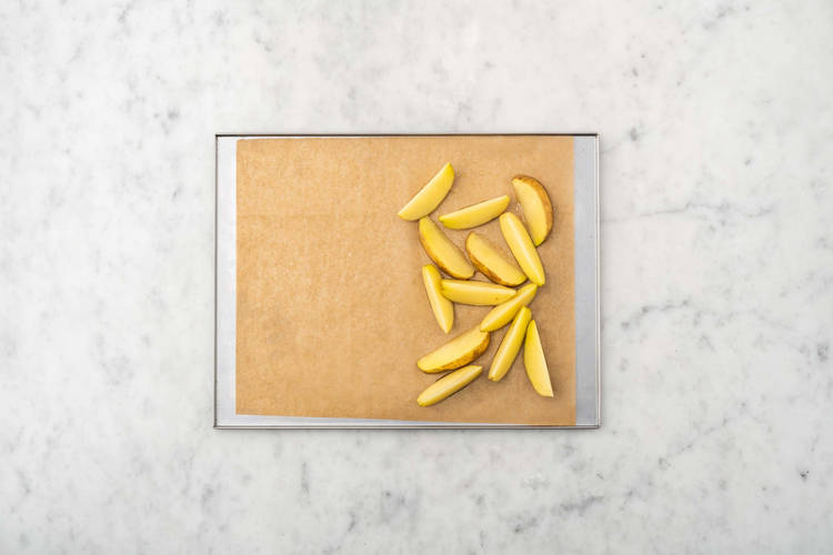 Kartoffel backen