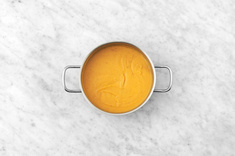 Mixer les légumes