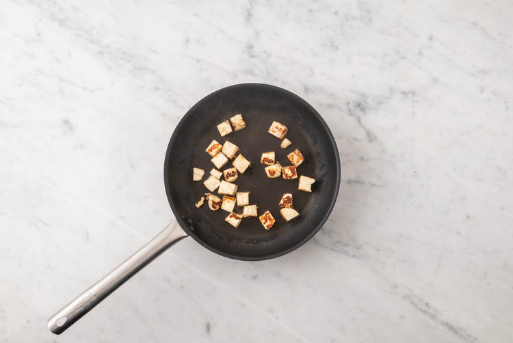 Grigliare il formaggio 