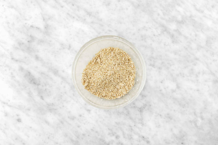 Make the Ginger Crumble Topping