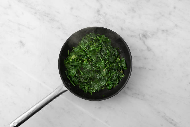 Cuire les épinards