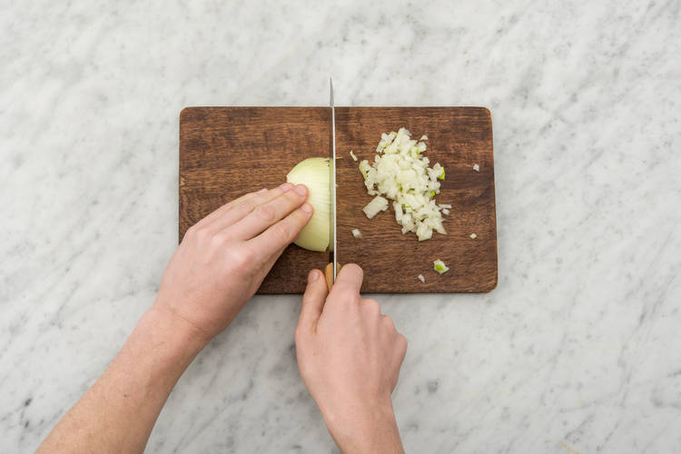 Forbered grønnsaker