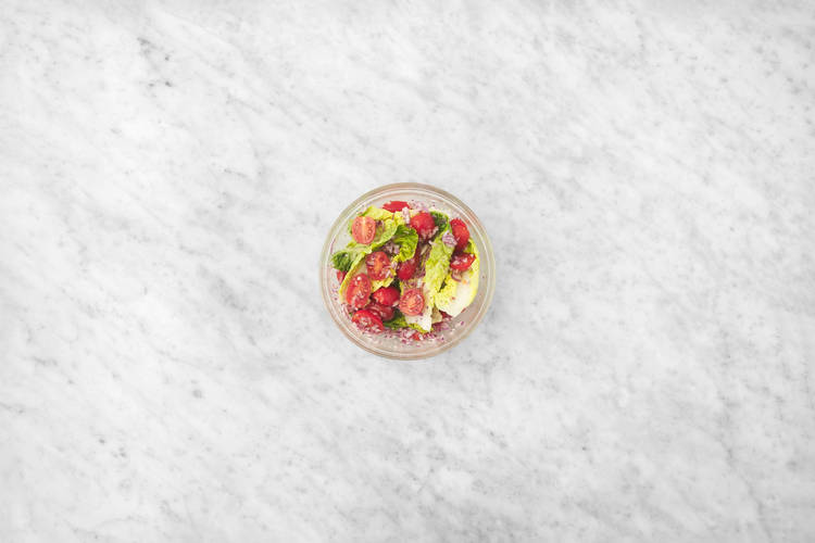 Préparer la salade