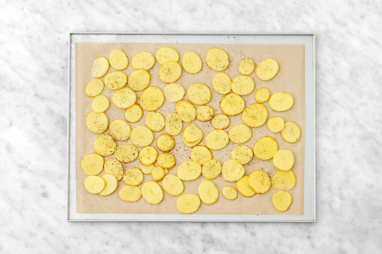 Rôtir les pommes de terre