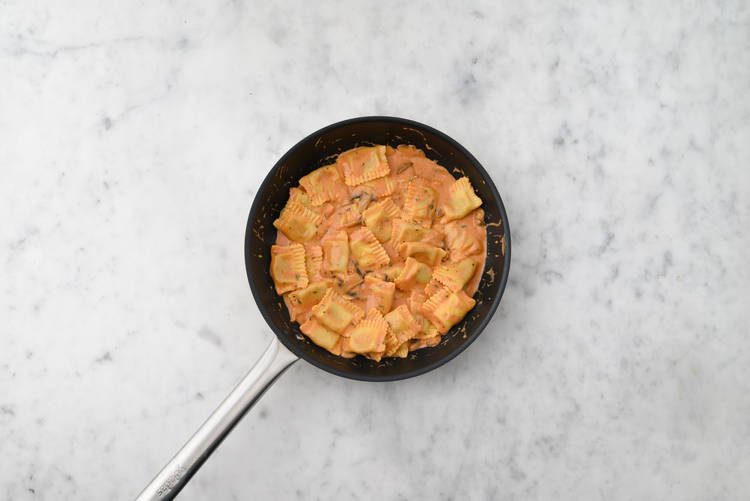 Terminer les raviolis et préparer les ciabattas