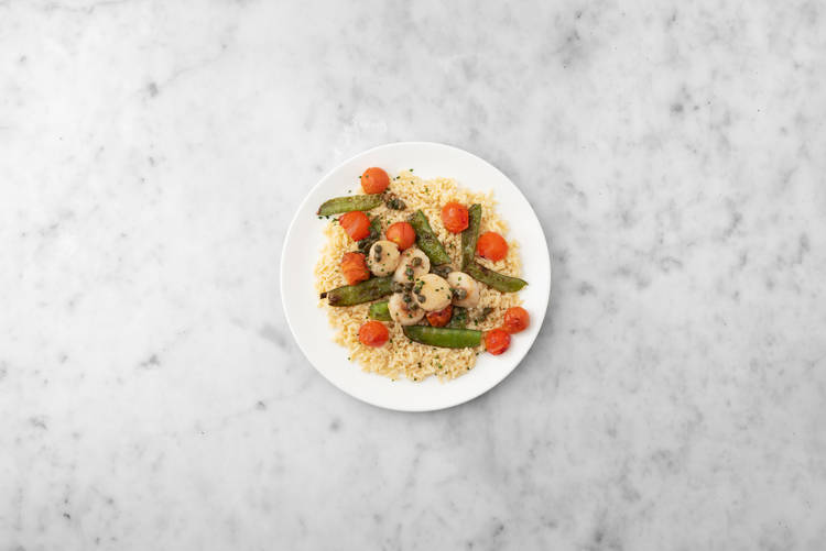 Terminer l’orzo et servir