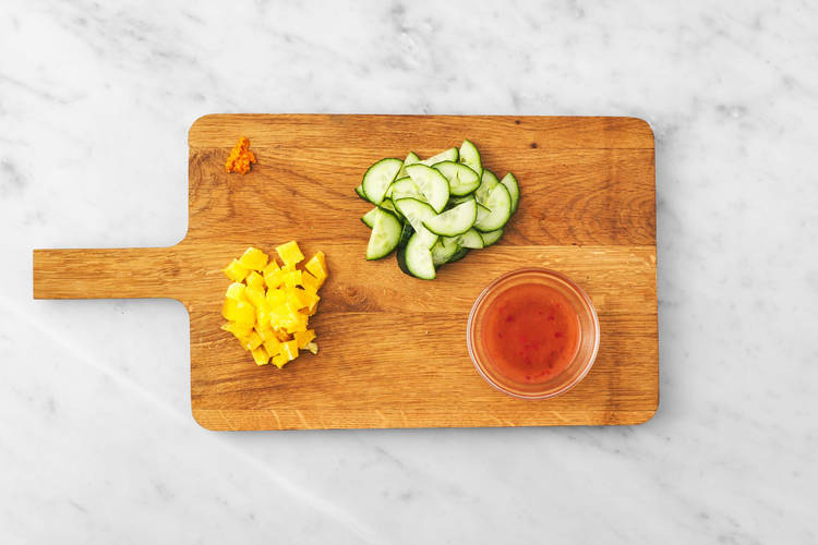 Sinaasappelsaus maken