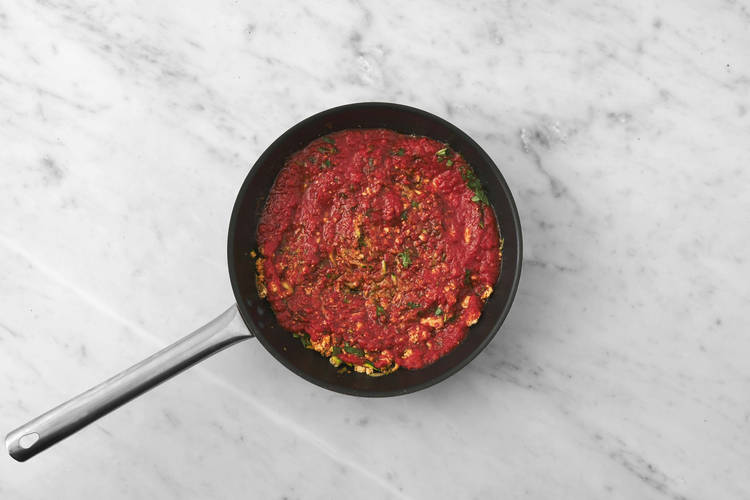 Sauce kochen