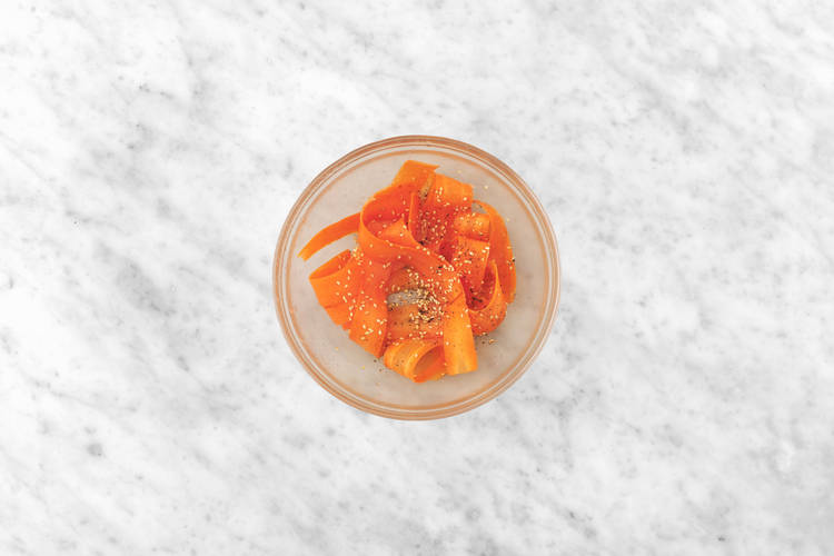 Dress the Carrot Salad