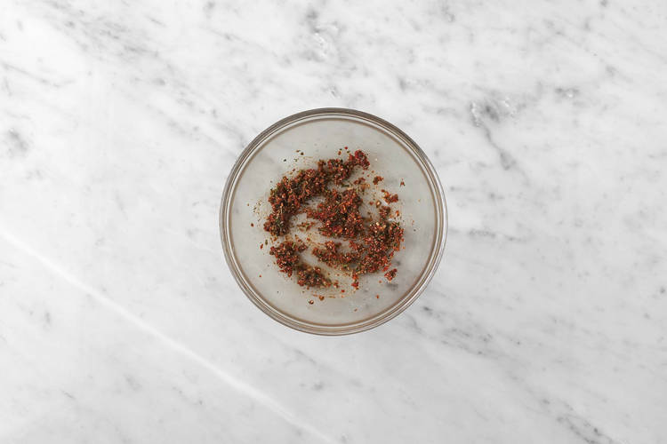 Marinade vorbereiten