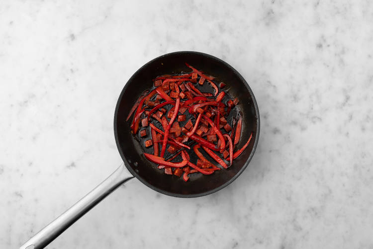 Chorizo and Pepper TIme