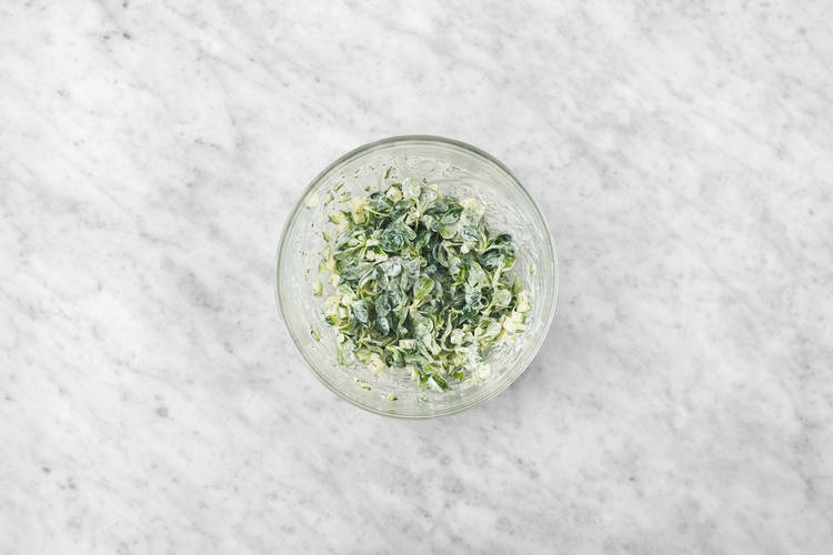 Préparer la salade