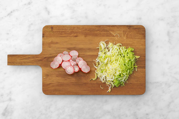 Forbered grøntsager