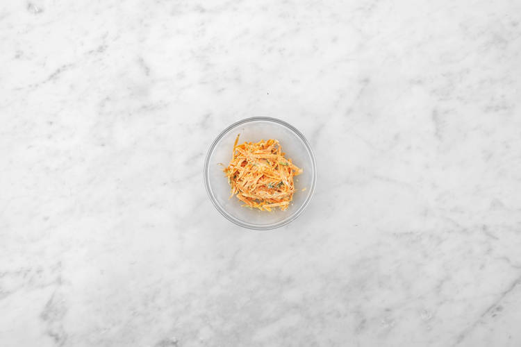 Préparer la salade