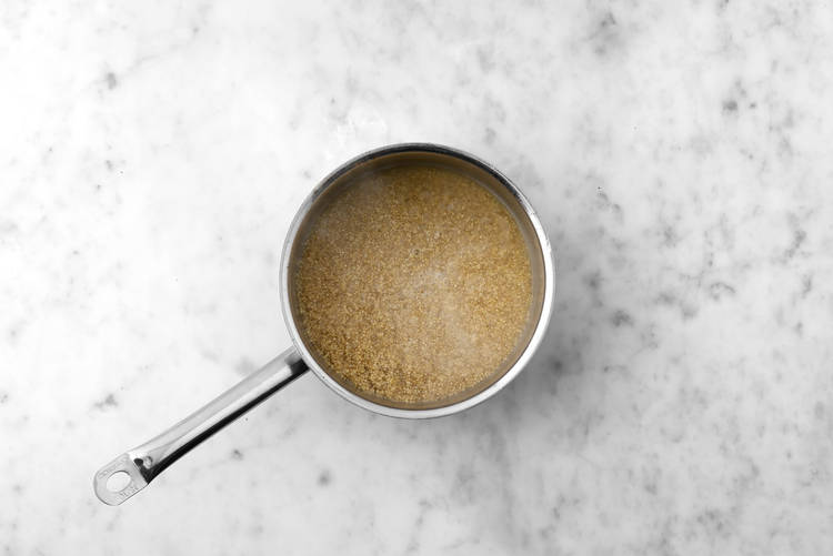 Cuece la quinoa