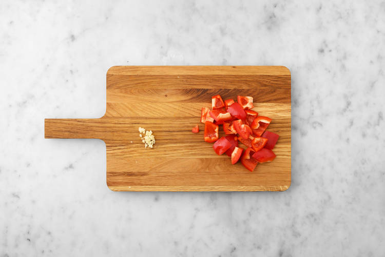 Prepara las verduras