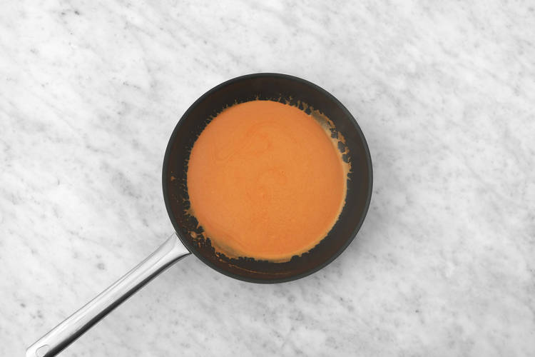 Prepara la salsa