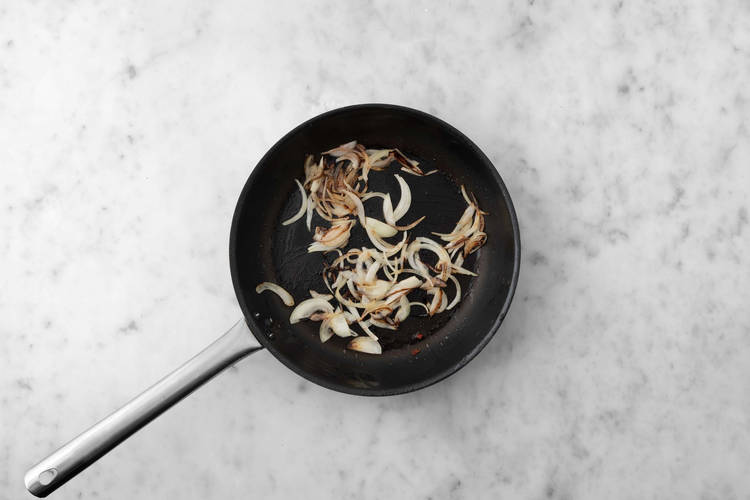 Saltea las verduras