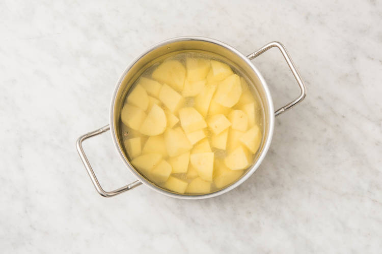 Kartoffeln & Bohnen kochen