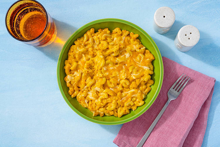 Three-Cheese Mac & Cheese