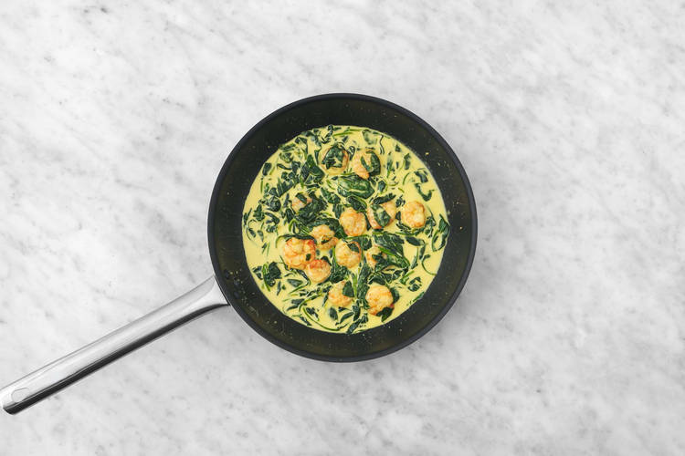 Ajouter les épinards