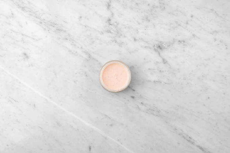 Make creamy sweet chili drizzle