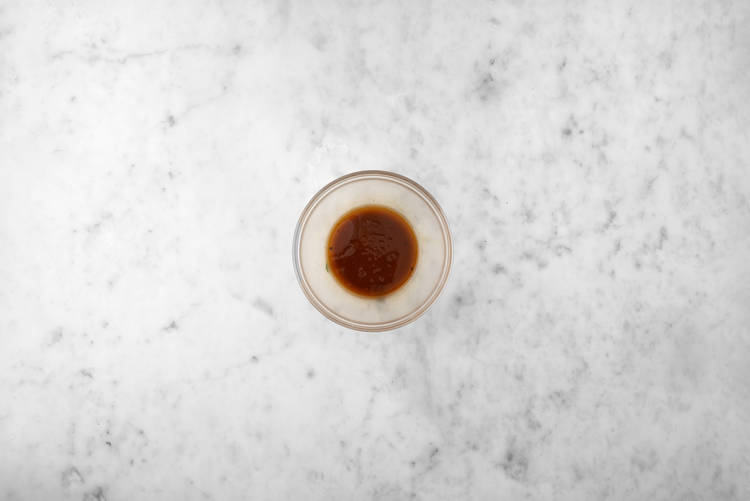 Make honey-soy sauce