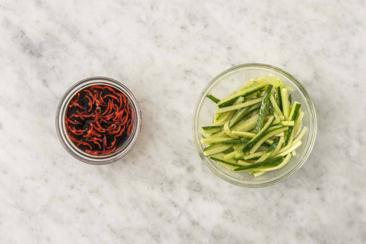 Marinare le zucchine