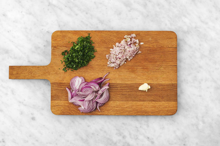 Prepara los ingredientes